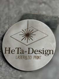 Edelstahl Untersetzer, personalisierbar Lasergravur, &Oslash;10cm, Preis auf Anfrage